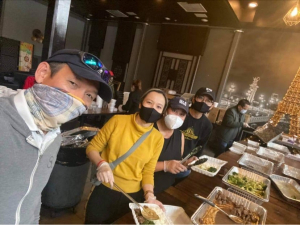 Year end food drive with Élyse Restaurant 2020