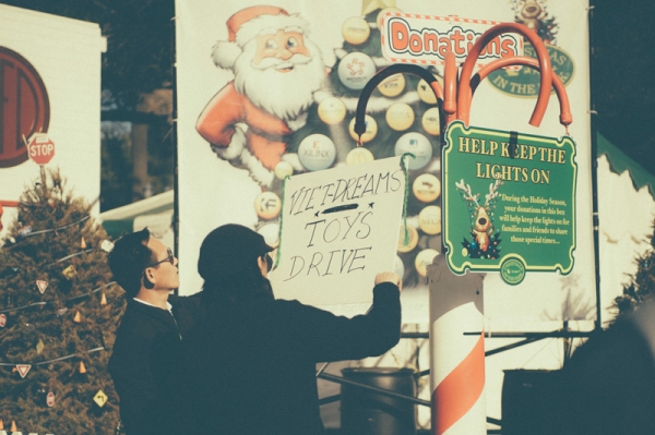 Xmas toy drive in San Jose 2013