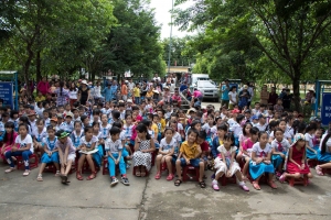 School supplies for Tien My Elementary